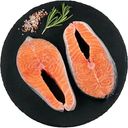 Лосось охлаждённый стейк Мурманск, уп, 1кг