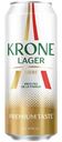 Пиво светлое Krone Lager Biere пастеризованное 4.7%, 450мл