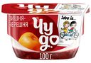 Творожок двухслойный Чудо Вишня-черешня 4%, 100г