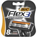 BIC Flex 3 Hybrid Картриджи для бритвы 8шт(Societe BIC):2/24