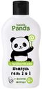 Шампунь-гель для купания детский Banda Panda 2 в 1 с маслом авокадо, 250 мл