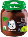 Пюре Gerber Только Яблоко и чернослив с 5 мес., 130 г
