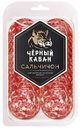 Колбаса сырокопченая Черный кабан Сальчичон, нарезка, 95 г