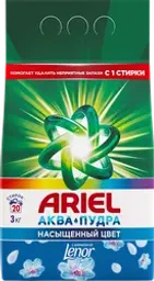 Стиральный порошок для цветного белья ARIEL С ароматом от Lenor, автомат
