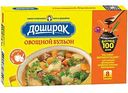 Бульон Доширак Овощной кубики, 80г