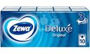 Платки носовые бумажные Zewa Deluxe, 10x10шт