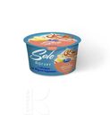 Йогурт ЭКОМИЛК СОЛО с яблоком и со вкусом карамели 4,2%, 130г