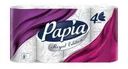 Туалетная бумага "Royal Edition", Papia, 4 слоя, 8 рулонов