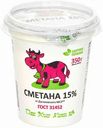 Сметана Даниловский маслосырзавод 15%, 350 г