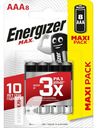 Элемент питания ENERGIZER MAX+Power Seal E92/AАA/LR3  8шт
