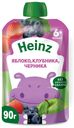 Пюре Heinz яблоко-клубника-черника с 6 месяцев 90 г