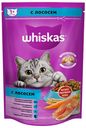 Сухой корм Whiskas Вкусные подушечки с нежным паштетом Аппетитный обед с лососем для взрослых кошек 350 г