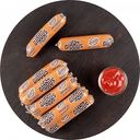 Сосиски ветчинные Глобус с сыром, свыше 2 кг, 1 кг