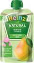 Пюре фруктовое HEINZ Нежная грушка, с 4 месяцев, 90г