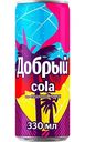 Напиток Добрый Кола-Лимон, 0,33л