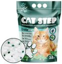 Наполнитель для кошачьих туалетов Cat Step Crystal Fresh Mint силикагелевый, 3,8 л