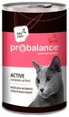 Консервированный корм для кошек с активным образом жизни Probalance, 415 г