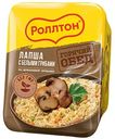 Лапша по-домашнему быстрого приготовления Роллтон Постное меню с белыми грибами, 90г