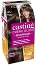 Краска-уход для волос L'Oreal Paris стойкая Casting Creme Gloss без аммиака 412 Какао со льдом 180 мл