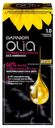 Краска-крем Garnier для волос Olia, глубокий черный, 112 мл