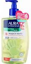 Жидкое мыло антибактериальное Aura Antibacterial Active Herb Чайное дерево, 500 мл