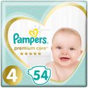 Подгузники Pampers Premium Care, Размер 4.9-14кг, 54 штуки