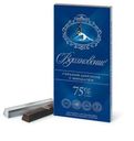 Шоколад Вдохновение горький с миндалем 75% какао 100г