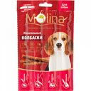 Жевательные колбаски для собак Molina говядина, 4×5 г
