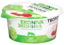 Творожок ЭкоНива с малиной и земляникой 5%, 125г