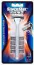 Станок для бритья Super-Max Kwik 3 многоразовый +4 сменных кассеты