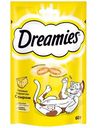 Лакомство Dreamies для кошек подушечки с сыром, 60г