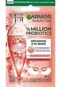 Патчи для глаз тканевые восстанавливающие Garnier SkinActive с Пробиотиками, 1 пара