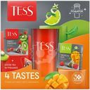 Чай Tess Коллекция 4 вкуса с кружкой, 144г