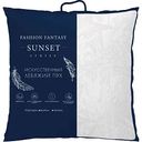 Подушка Fashion Fantasy Sunset Cruise искусственный лебяжий пух в хлопковом сатине, 70×70 см