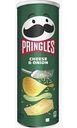 Чипсы картофельные Pringles со вкусом Сыра и лука, 165г