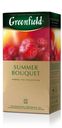 Чай травяной Summer Bouquet с малиной, шиповником и гибискусом, Greenfield, 25 пакетиков