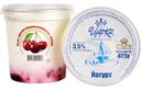Йогурт Царка с наполнителем Вишня 3,5%, 400 г