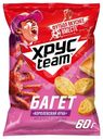 Сухарики Хрусteam Багет королевский краб 60г