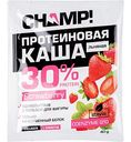 Каша льняная протеиновая Champ! 30% Protein Strawberry, 40 г