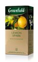 Чай чёрный Lemon Spark с цитрусами, Greenfield, 25 пакетиков