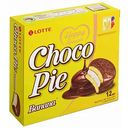 Пирожное Choco Pie Lotte Банан, 336 г
