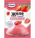 Желе Dr. Bakers сухое со вкусом клубники и йогурта, 33г