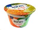 Йогурт мандарин-лайм 2.5%, 170г