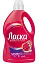 Гель для стирки цветного белья Ласка Восстановление Color, 3л