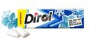 Жевательная резинка Dirol Морозная мята без сахара, 13.6г