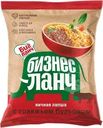 Лапша Биг Ланч Бизнес ланч яичная с говяжьим бульоном быстрого приготовления 60г