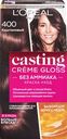 Краска-уход для волос CASTING CREME GLOSS 400 Каштан, без аммиака