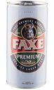 Пиво Faxe Premium светлое фильтрованное 4,9 % алк., Россия, 0,9 л