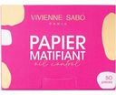 Матирующие салфетки для лица Vivienne Sabo Супертонкие, 50 шт.
