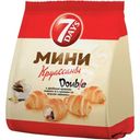 Круассаны 7Days мини c двойным кремом Какао-Ваниль, 265г
